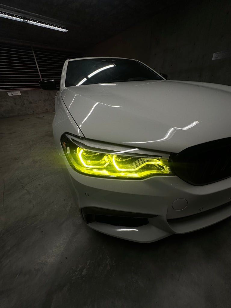 Yellow DRL Angel Eyes Adaptive LED Module For BMW G30 G31 F90 M5 Headlights