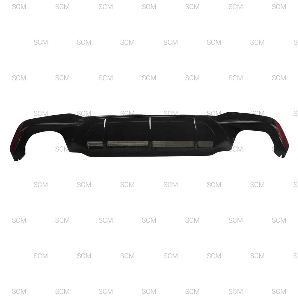 M Rear Diffuser Gloss Black Fits BMW 5 Series G30 2017–2023