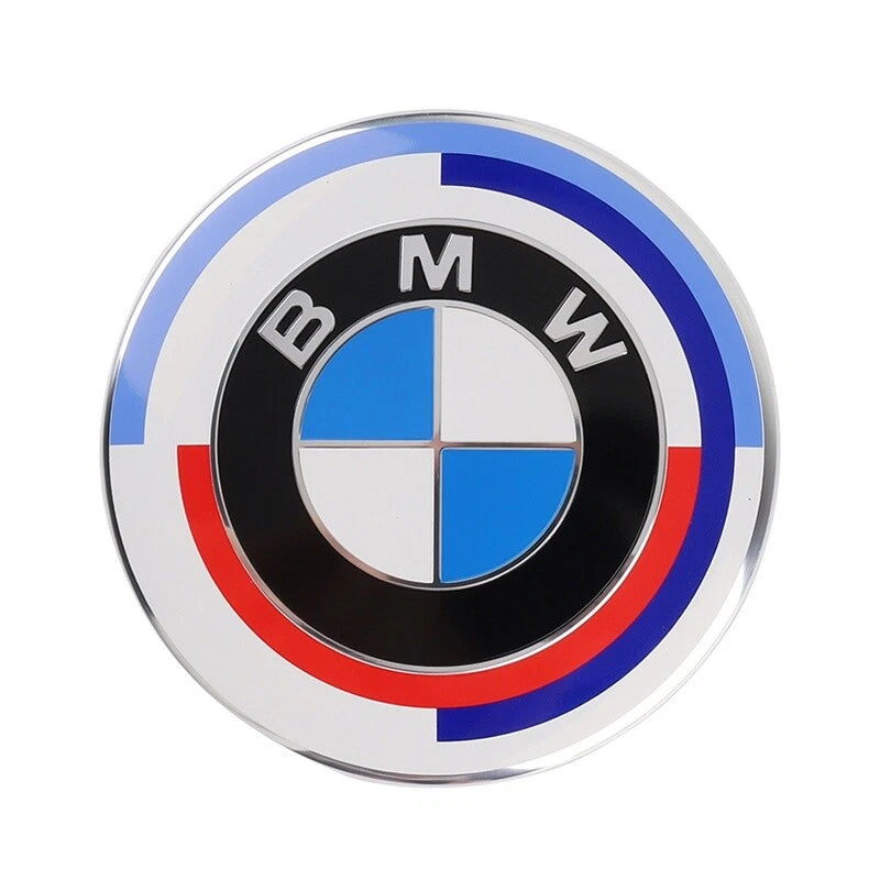BMW 50th Anniversary Edition Emblem Front/Back